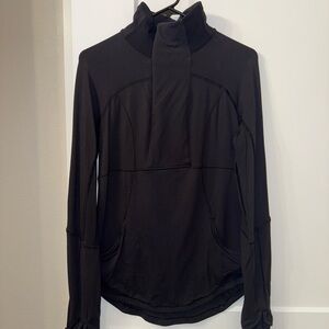 lululemon reflective half-zip running pullover